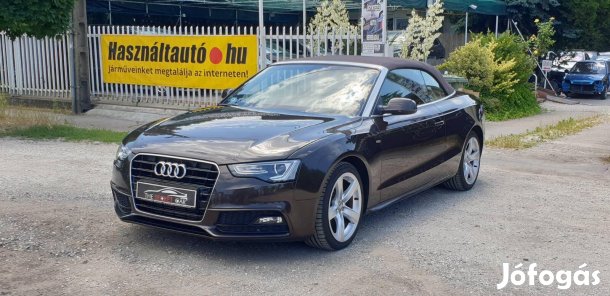 AUDI A5 Cabrio 2.0 TDi S-LINE!Gyönyörű!Gyári új...