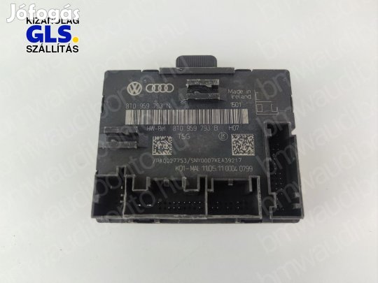 AUDI A5 Sportback (8TA) Jobb első ajtó vezérlőegység/modul (8T0959793N