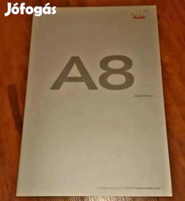 AUDI A8 D3 V6 Prospektus 2003 A8 3.0 A8 L 3.0 A8 3.0 TDI quattro