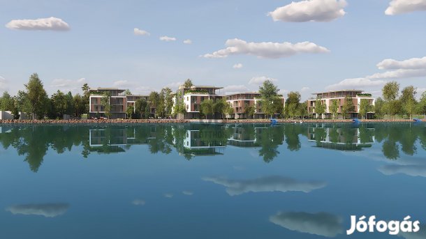 A-14 Balatonszemes legszebb, exkluzív vízparti lakóparkja magas minősé
