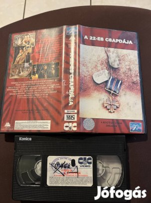 A 22 es csapdája akció vhs kistok