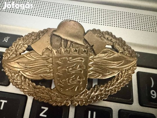 A 24 - 53 német Baden Württembergi Tűzoltóság Becsületbeli jelvény