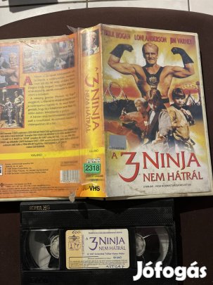 A 3 ninja nem hátrál vhs nagytok kaland