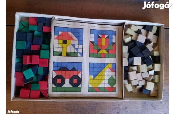 A 70 -es évekből Jópajtás kockamozaik