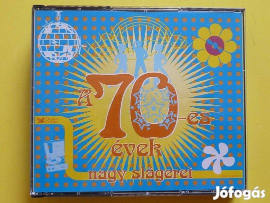A 70-es évek nagy slágerei -cd