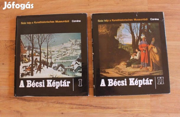 A Bécsi Képtár I-II. ( nagyméretű képeskönyv )