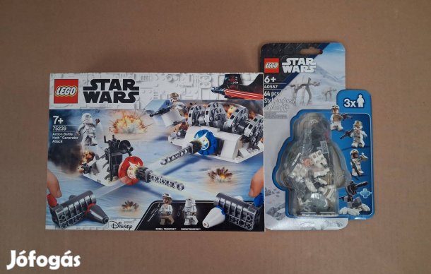 A Birodalom visszavág bontatlan Star Wars LEGO 40557 + 75239 utánvét F