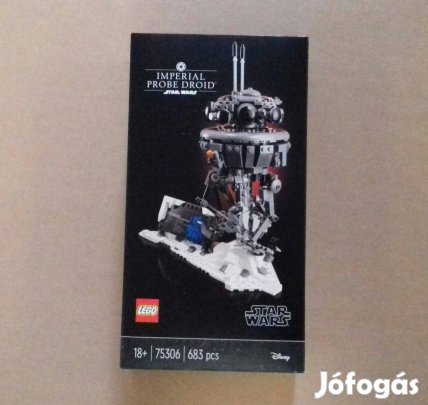 A Birodalom visszavág bontatlan Star Wars LEGO 75306 Felderítő droid u