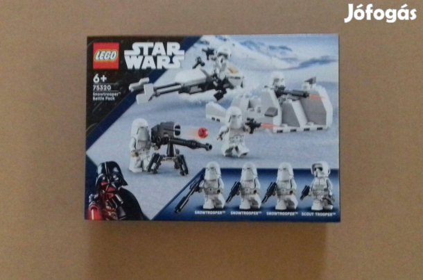 A Birodalom visszavág bontatlan Star Wars LEGO 75320 Hógárdisták utánv