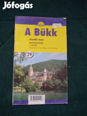 A Bükk (Északi rész) turistatérképe 1:40000 Cartographia
