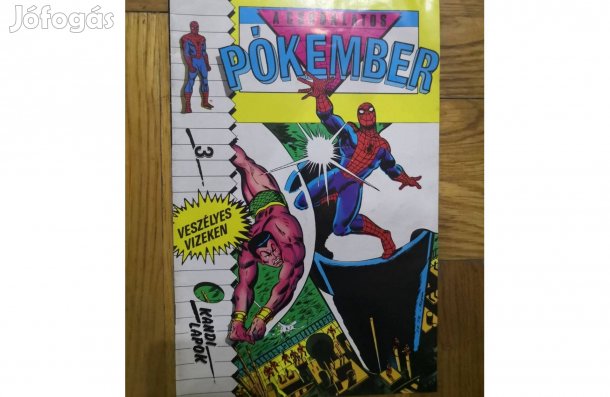 A Csodálatos Pókember 3. szám - Veszélyes vizeken 1990