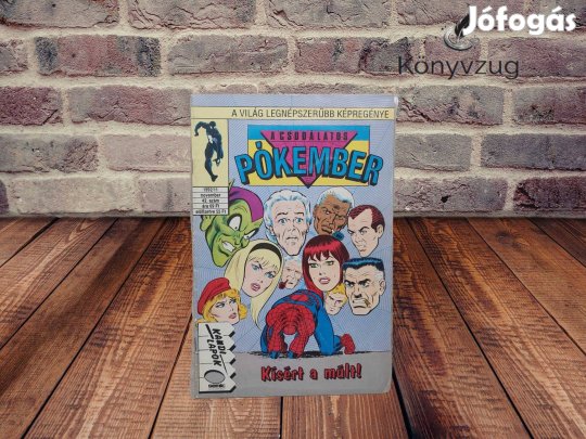 A Csodálatos Pókember 42. 1992/11. - Kísért a múlt (fólia+hátlap)