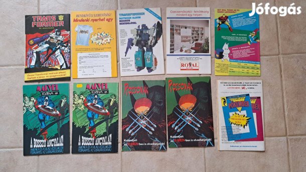 A Csodálatos Pókember képregény 40 41 42 43 44 45 46 47 48 49 - 10 DB