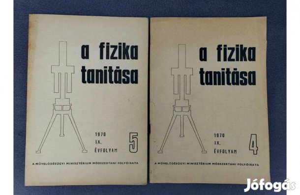 A Fizika Tanítása 1970 IX. évfolyam, 4-5
