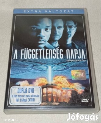 A Függetlenség napja 2 lemezes Magyar Feliratos DVD t