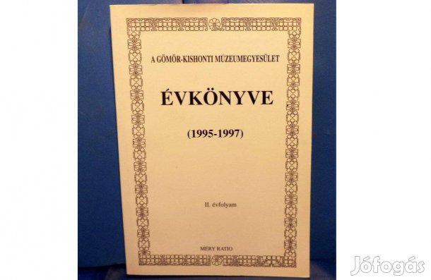A Gömör-Kishonti Múzeumegyesület Évkönve 1995 - 1997