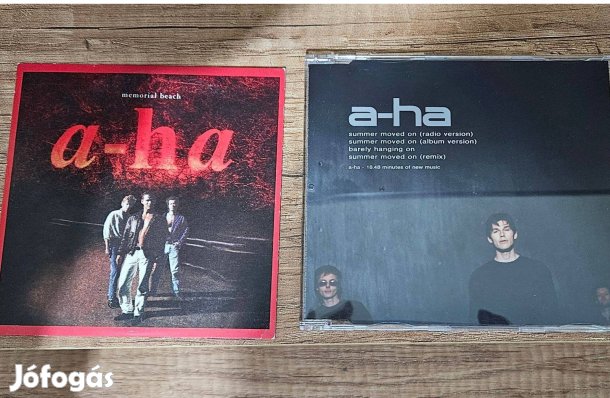 A-HA - 'Memorial Beach' CD és 'Summer Moved On' maxi CD