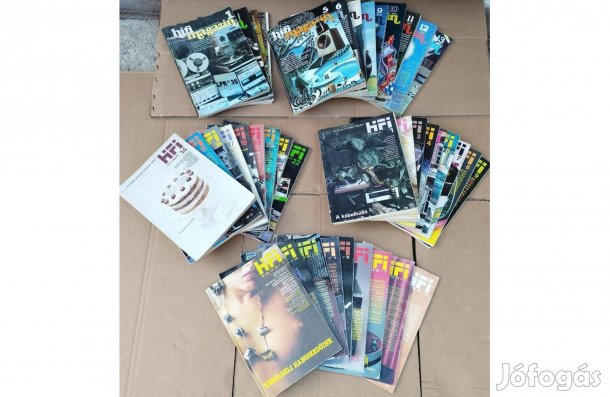A HIFI-magazin mind a 40 példánya - teljes sorozat