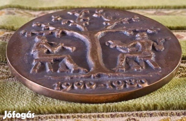 A Honismereti Mozgalomért Hazafias Népfront 1960-1980 plakett