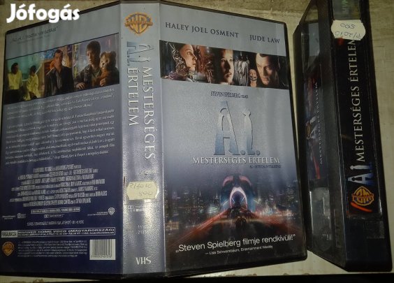 A.I - Mesterséges értelem - sci-fi vhs -Steven Spielberg