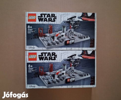 A Jedi visszatér: 2 db limitált bontatlan Star Wars LEGO 40407 utánvét