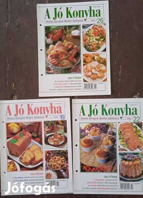 A Jó Konyha újságok 50 Ft/db