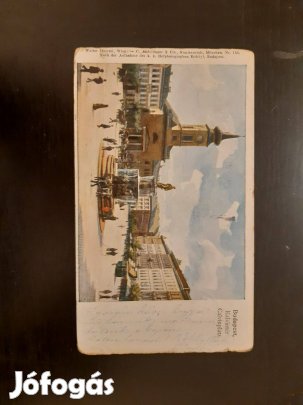 A Kálvin tér első színes képeslapja