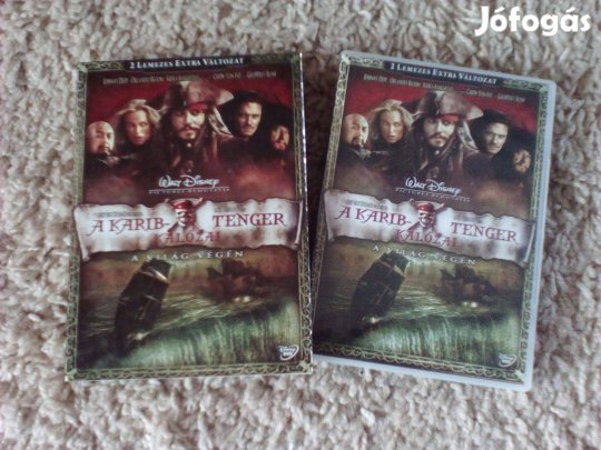 A Karib-tenger kalózai 3. - A világ végén - eredeti, domborfeknis dís