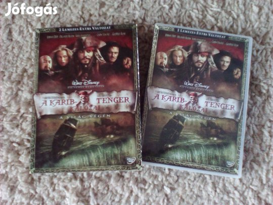 A Karib-tenger kalózai 3. - A világ végén - eredeti, domborfeknis dís