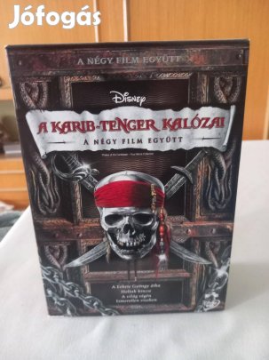 A Karib-tenger kalózai DVD Gyűjtemény