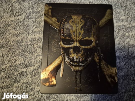 A Karib tenger kalózai - Salazar bosszúje 3D + blu-ray steelbook