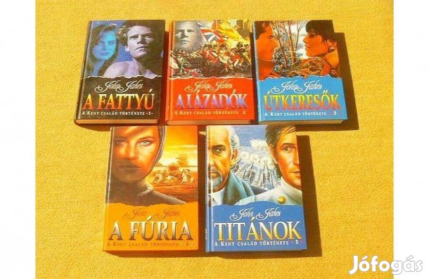 A Kent család története 1-5 - John Jakes - Új könyvek
