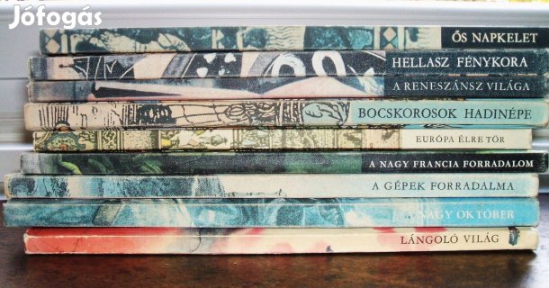 A Képes Történelem sorozat 15db kötete egyben,vagy bontva