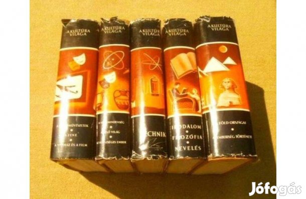 A Kultúra Világa lexikon - 5 kötet