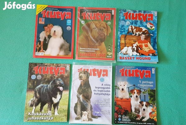 A Kutya magazin - 2003, 2004, 2006, 2008-as számok