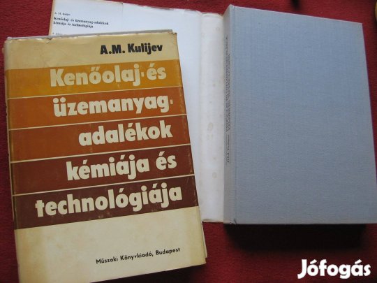 A.M.Kulijev : Kenőolaj-és üzemanyagadalékok kémiája - könyv