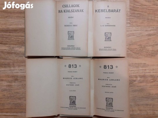 A Magyar Kereskedelmi Közlöny Hírlap 4 kötete egy csomagban