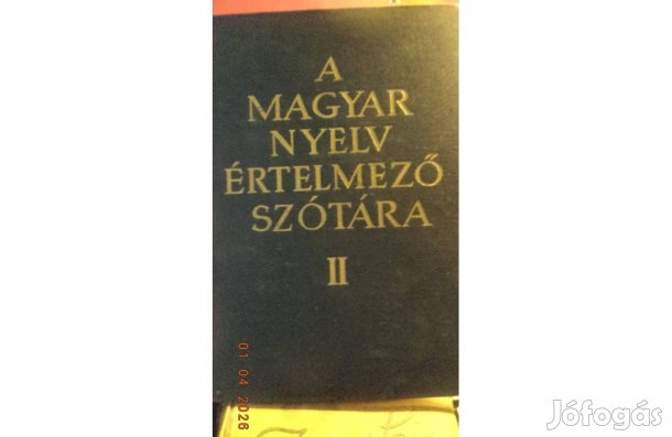 A Magyar Nyelv Értelmező Szótára 1, 2, 3, 6, 7