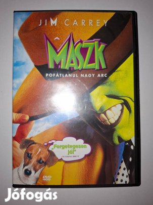 A Maszk (The Mask, 1994) DVD - ritka