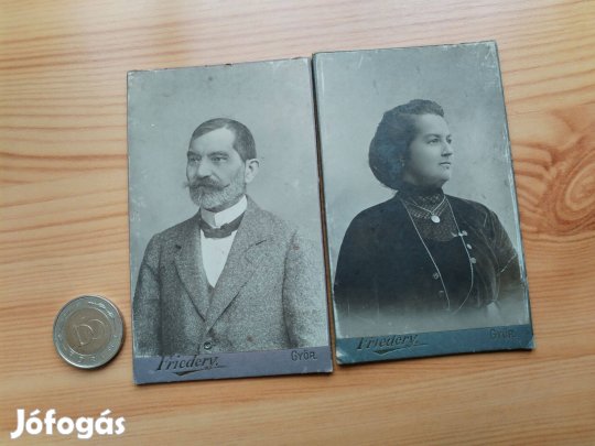 A Monarchia idejéből Házaspár fotója 2 db