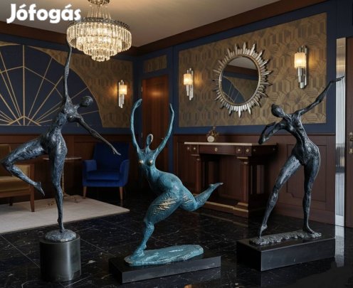 A Mozgás Trilógiája - Exkluzív Bronz Akt Szobor Gyűjtemény