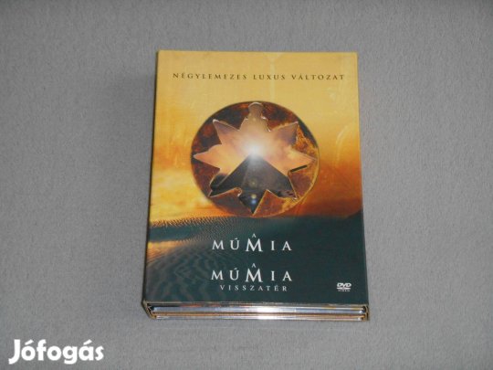 A Múmia A Múmia visszatér Négylemezes Luxus Változat Gyűjtői DVD film