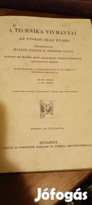 A Műveltség Könyvtára A technika vivmányai az utolsó száz évben I-II