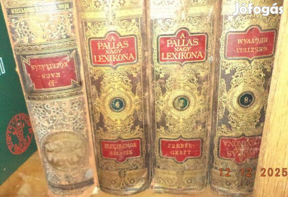 A Pallas Nagylexikona 1 - 16 kötetek