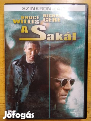 A Sakál újszerű dvd Bruce Willis Szinkronizált változat 