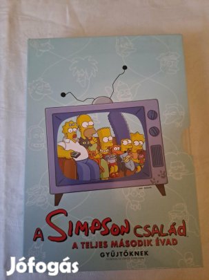 A Simpson család - A teljes második évad - díszdobozos, 4 DVD