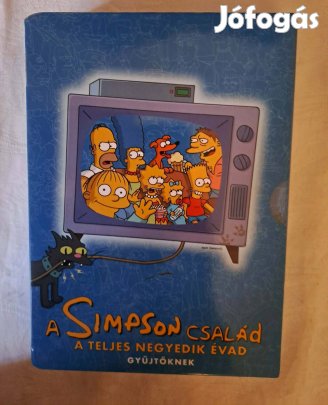 A Simpson család - A teljes negyedik évad DVD - díszdoboz