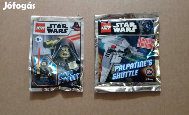 A Sith-ek bosszúja Star Wars LEGO Palpatine minifigura + Shuttle 8096