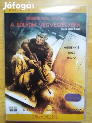 A Sólyom végveszélyben duplalemezes újszerű dvd