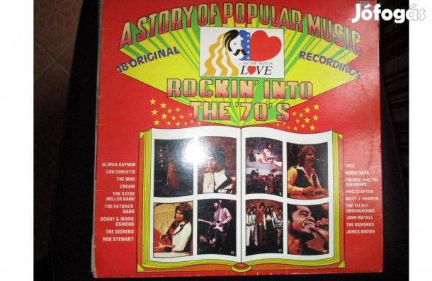 A Story of popular music bakelit hanglemezek eladók